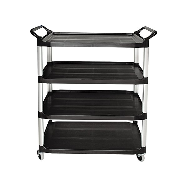 Rubbermaid Rubbermaid Black Service Cart - 41 x 20 x 51''. Black BUY00444415 - main